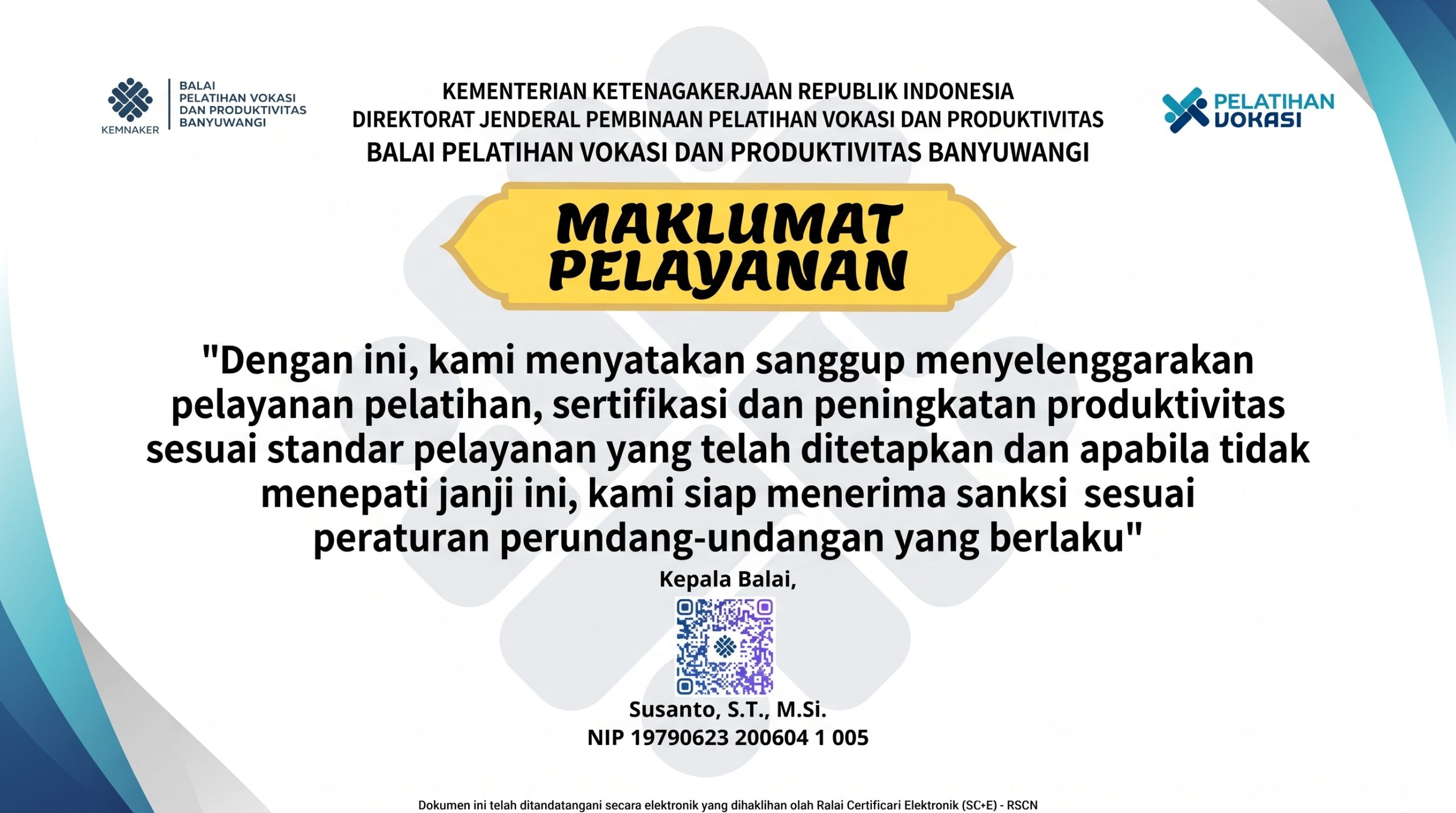 Maklumat Keterbukaan Informasi