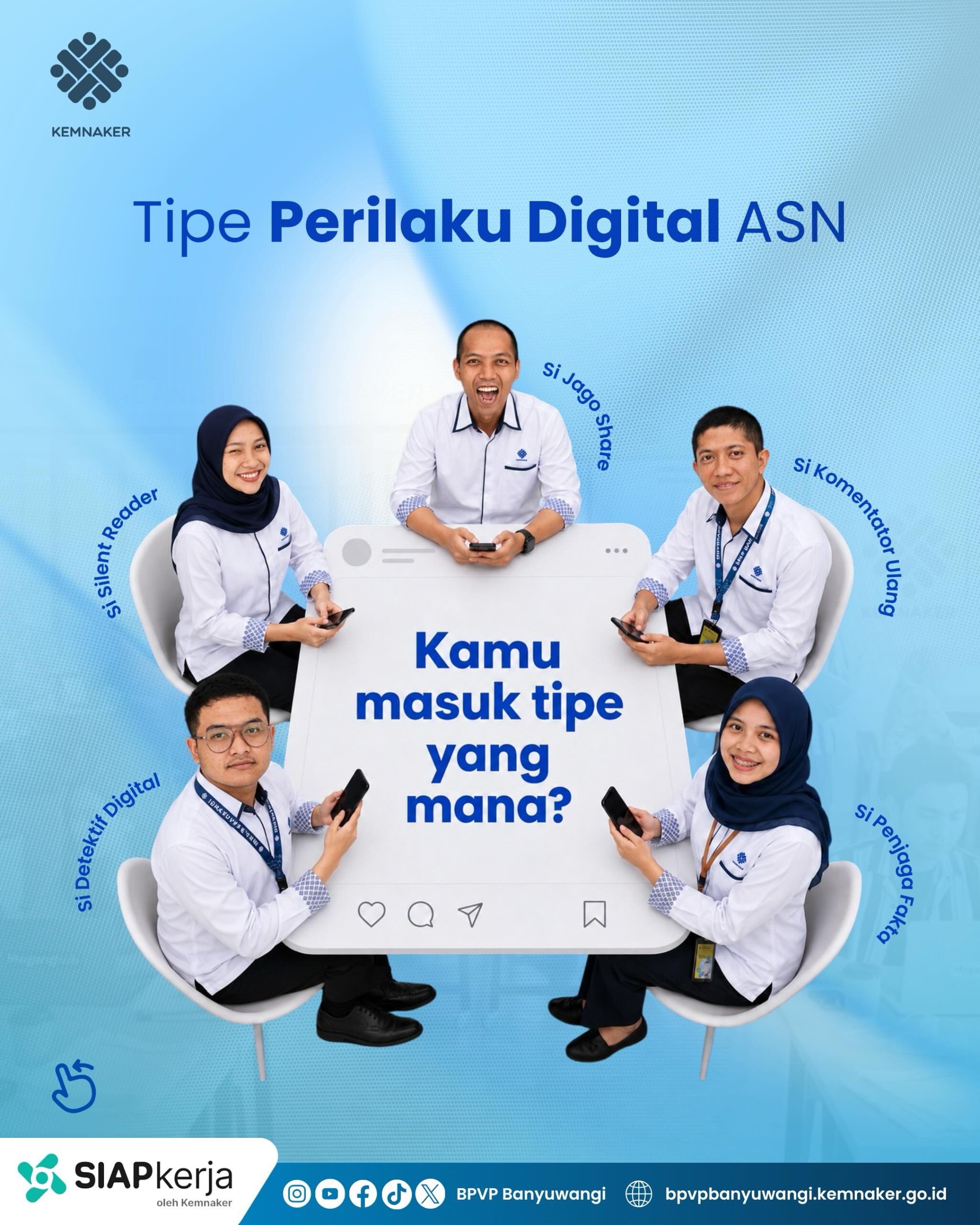 Bijak Bermedia Sosial, Cerminan ASN Berintegritas